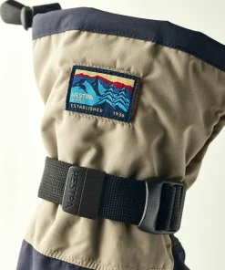 Hestra Gauntlet Sr. - 5 Finger Dark Navy/Beige Discount