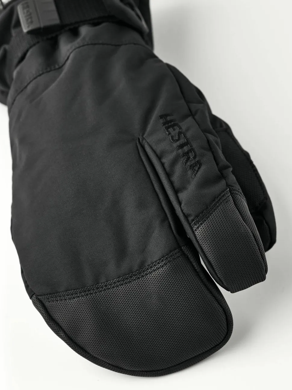 Hestra Gauntlet Sr. - 3 Finger Black/Black