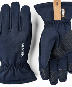Hestra Juniors' CZone Pluto 5-Finger Navy Best
