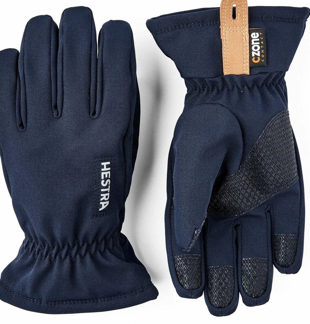 Hestra Juniors' CZone Pluto 5-Finger Navy Best