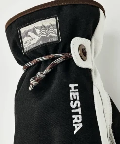 Hestra Kids' Wakayama Jr - 5 Finger Black Hot