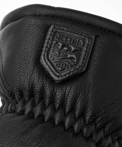 Hestra Leather Box Mitt Black