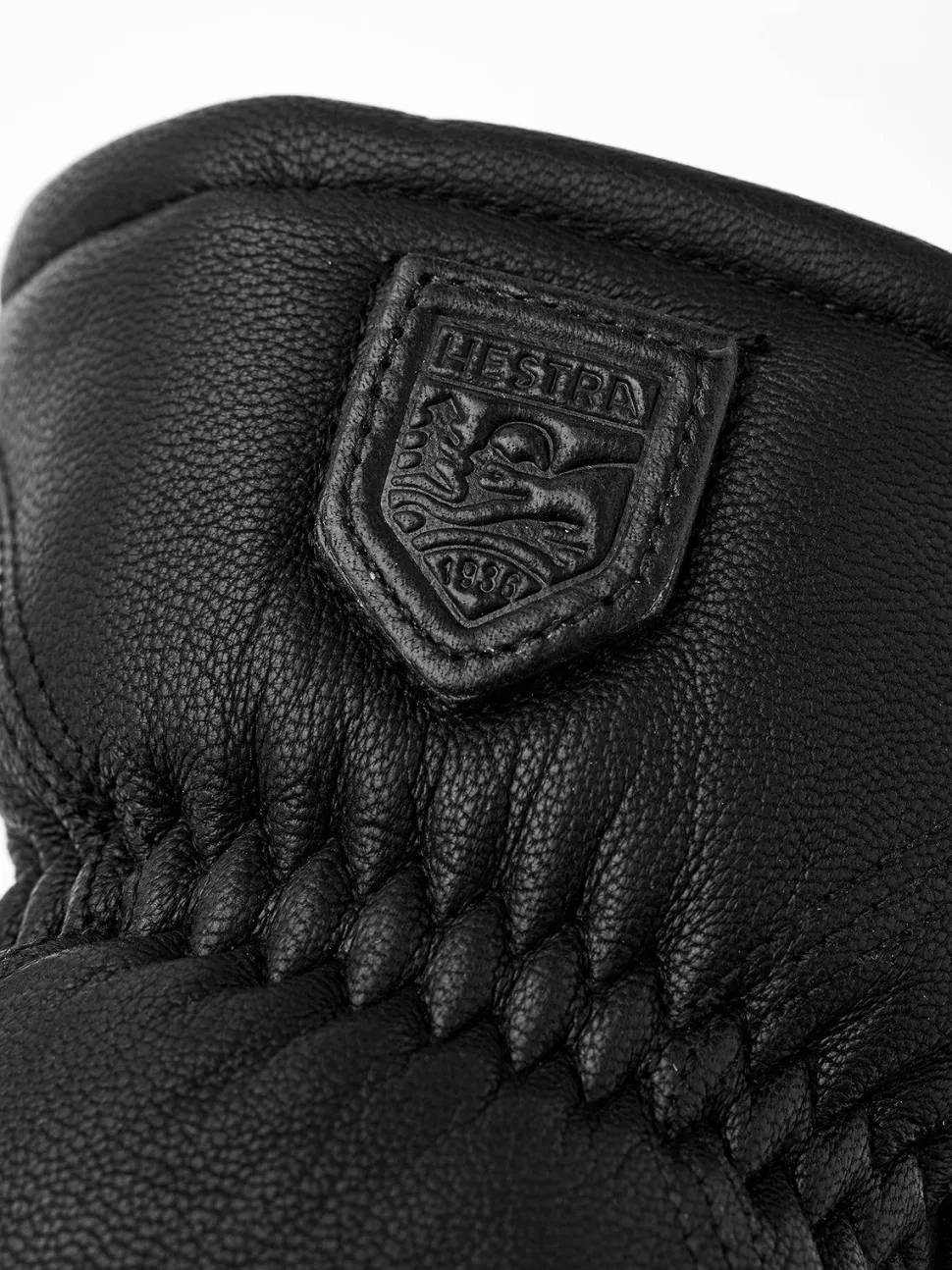 Hestra Leather Box Mitt Black
