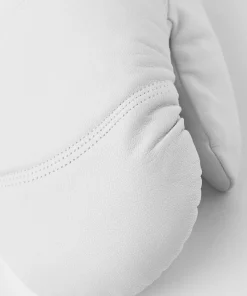 Hestra Leather Box Mitt Off White