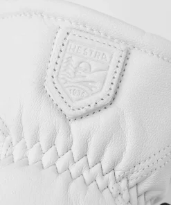 Hestra Leather Box Mitt Off White Offwhite