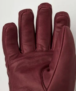 Hestra Omni - 5 Finger Bordeaux