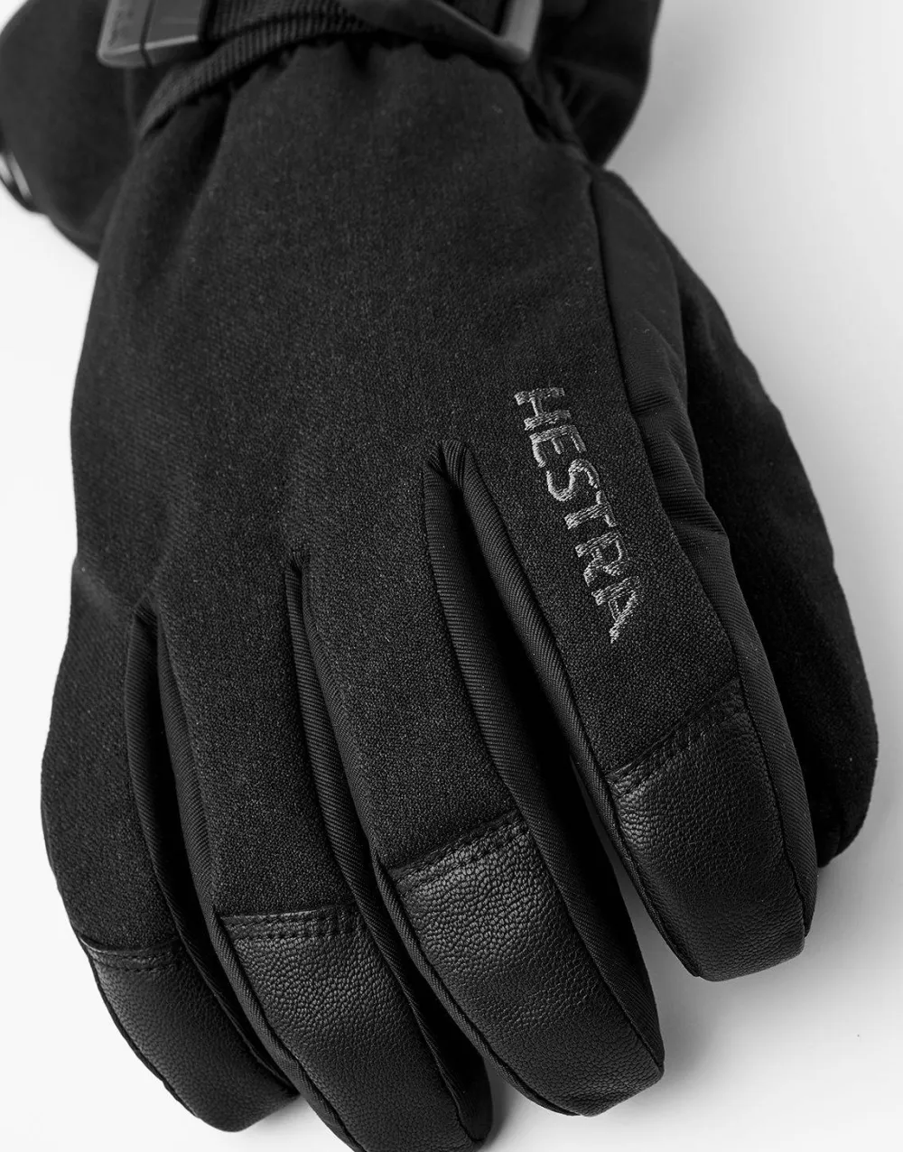 Clearance Powder Gauntlet 5-Finger Black Skidkläder Dam|Handskar & Vantar Dam
