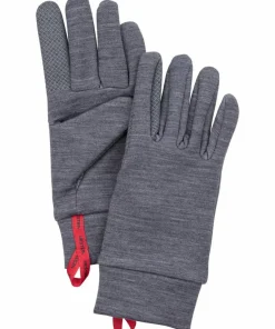 Hestra Touch Point Warmth - 5 Finger Grey Grå Best