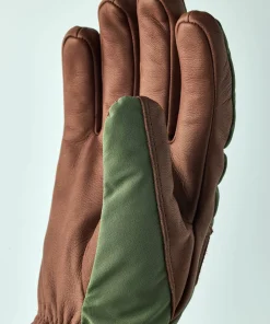 Hestra Vemdalen CZone 5-finger Olive Sale