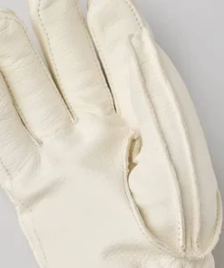 Hestra Wakayama 5-Finger Almond White/Almond White