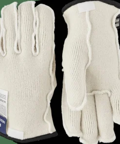 Hestra Wakayama Wool Liner 5-Finger Offwhite Sale