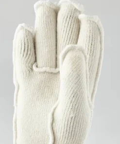 Hestra Wakayama Wool Liner 5-Finger Offwhite Sale