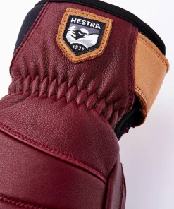 Hestra Women's Fall Line - 5 Finger Bordeaux