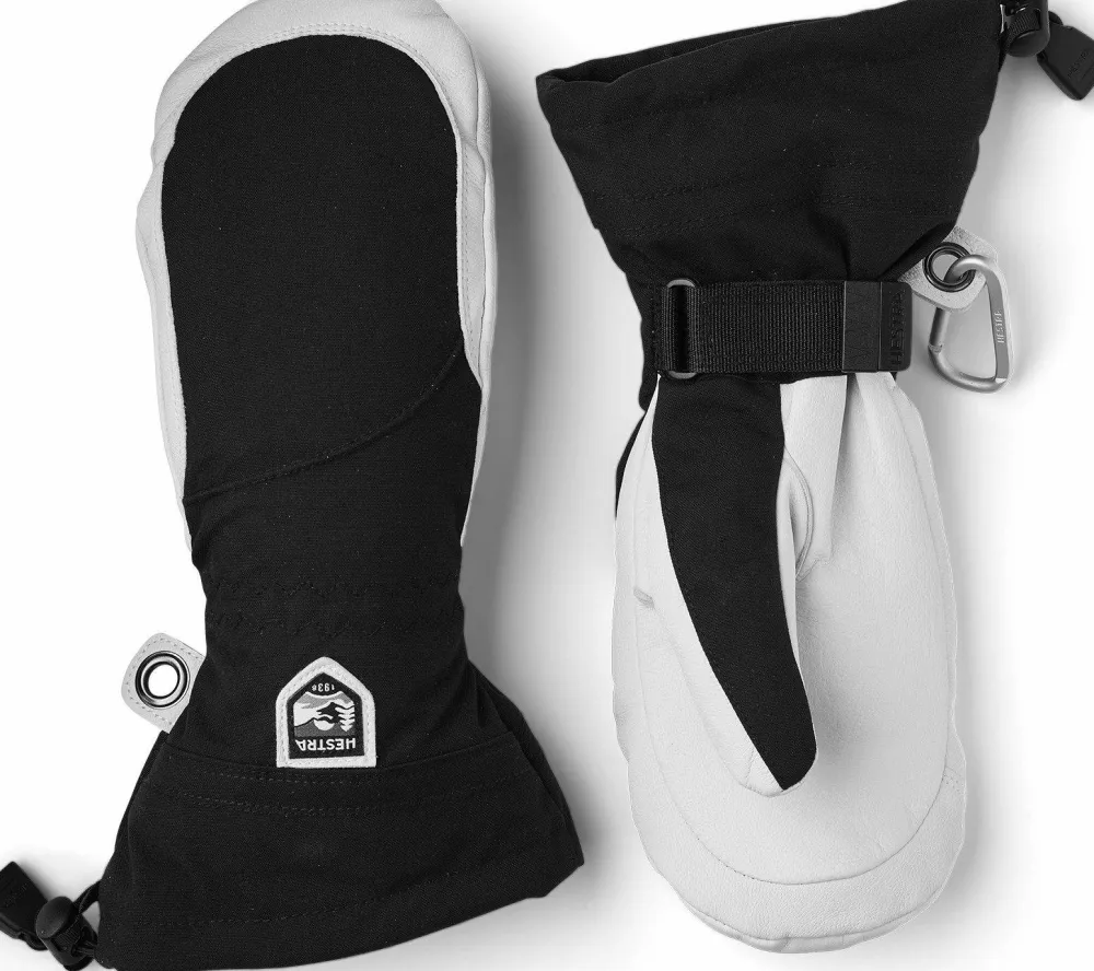 Sale Women's Heli Ski Female Mitt Black/White Handskar & Vantar Dam
