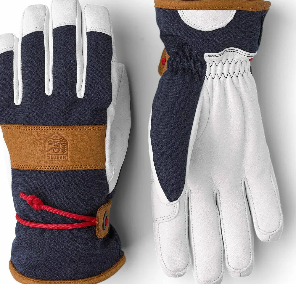 Women's Voss CZone - 5 finger Navy Handskar & Vantar Dam