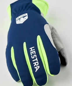 Hestra Women's XC Primaloft 5-Finger Navy/Light Grey