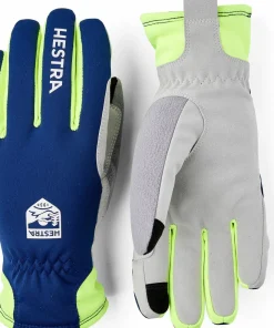 Hestra Women's XC Primaloft 5-Finger Navy/Light Grey