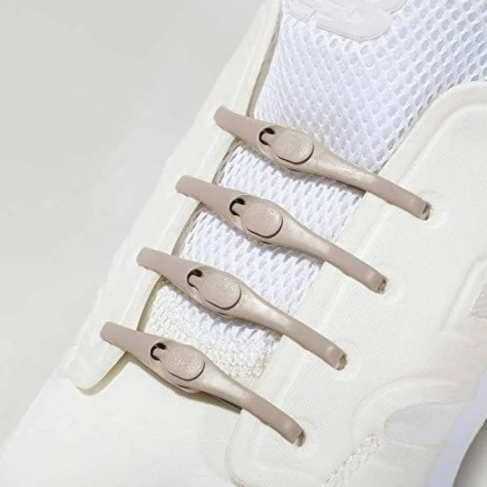 Hickies No Tie Laces 2.0 Clay Tan Clearance