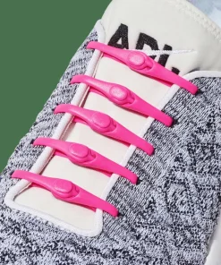 Hickies No Tie Laces 2.0 Neon Pink Best