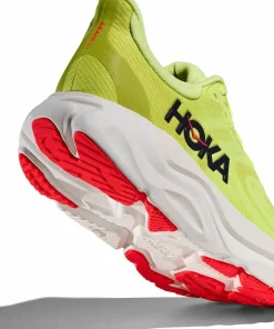 Hoka Men's Arahi 8 Neon Yuzu/Neon Flame Outlet