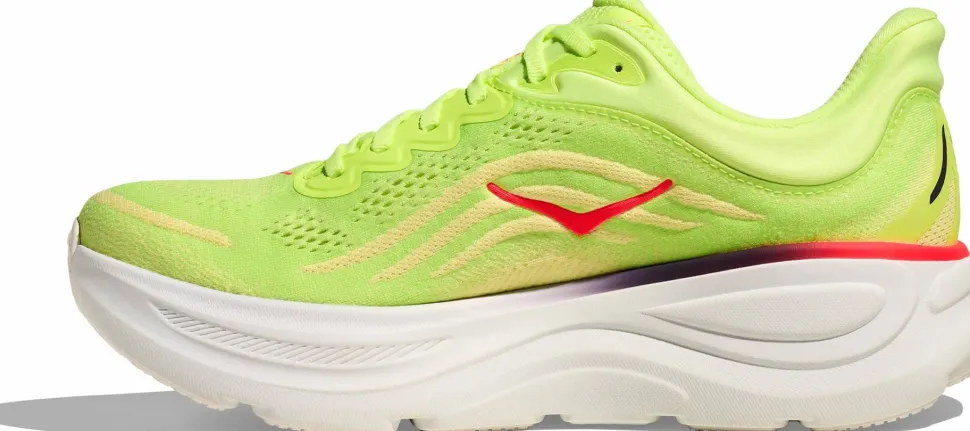 Hoka Men's Bondi 9 Neon Yuzu/Sunlight