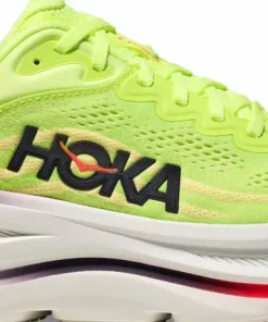 Hoka Men's Bondi 9 Wide Neon Yuzu/Sunlight New