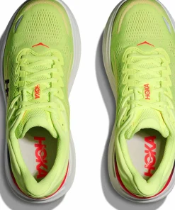 Hoka Men's Bondi 9 Wide Neon Yuzu/Sunlight New