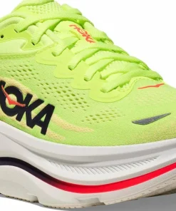 Hoka Men's Bondi 9 Wide Neon Yuzu/Sunlight New