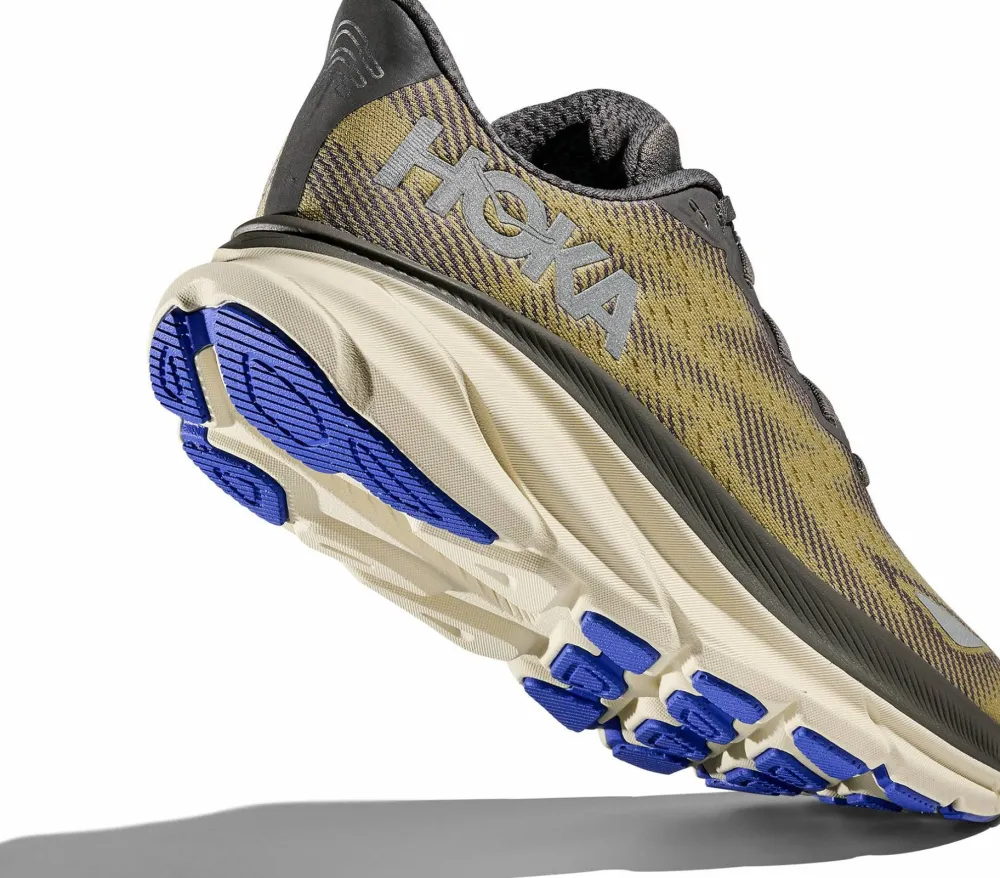 Hoka Men's Clifton 9 GORE-TEX Gravel/Eggshell Outlet