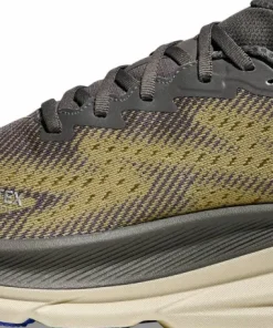 Hoka Men's Clifton 9 GORE-TEX Gravel/Eggshell Outlet