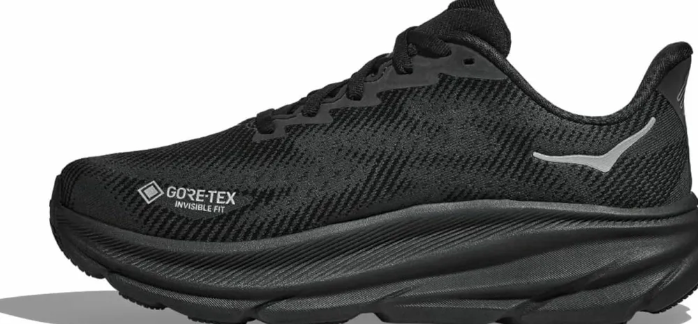 Hoka Men's Clifton 9 GORE-TEX Black/Black