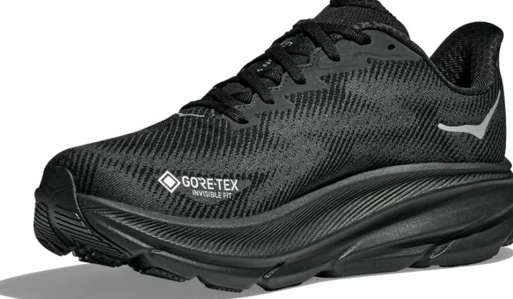 Hoka Men's Clifton 9 GORE-TEX Black/Black