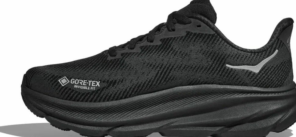 Hoka Men's Clifton 9 GORE-TEX Black/Black
