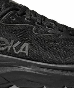 Hoka Men's Clifton 10 Wide Black/Black Hot