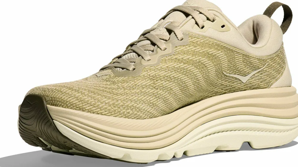 Hoka Men's Gaviota 5 Oyster Mushroom/Truffle Salt New