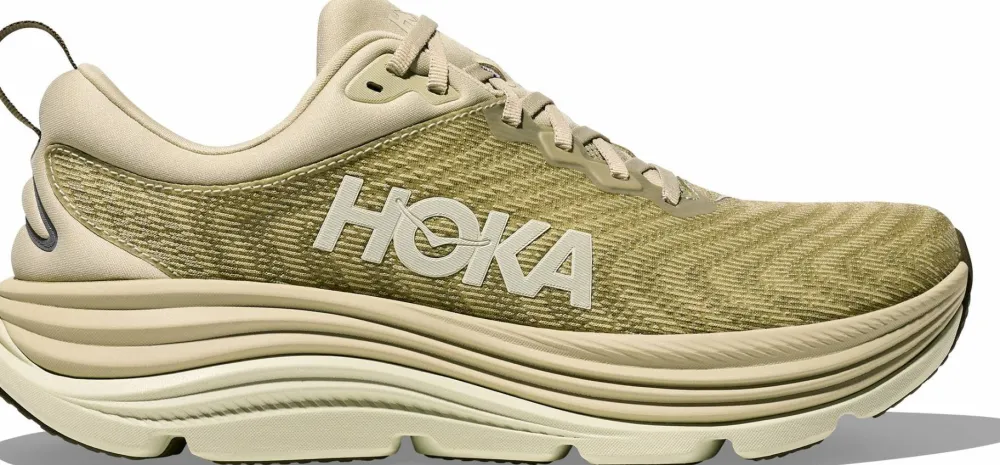 Hoka Men's Gaviota 5 Oyster Mushroom/Truffle Salt New