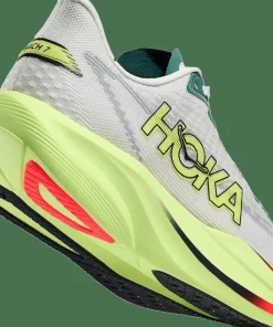 Hoka Men's Mach 7 Frost/Neon Yuzu