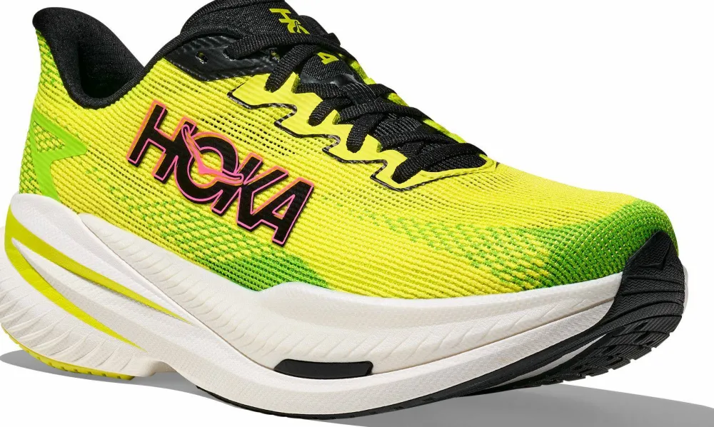 Hoka Men's Mach X 3 Neon Citrus/Neon Lime Neon Hoka Citrus/Neon Lime New