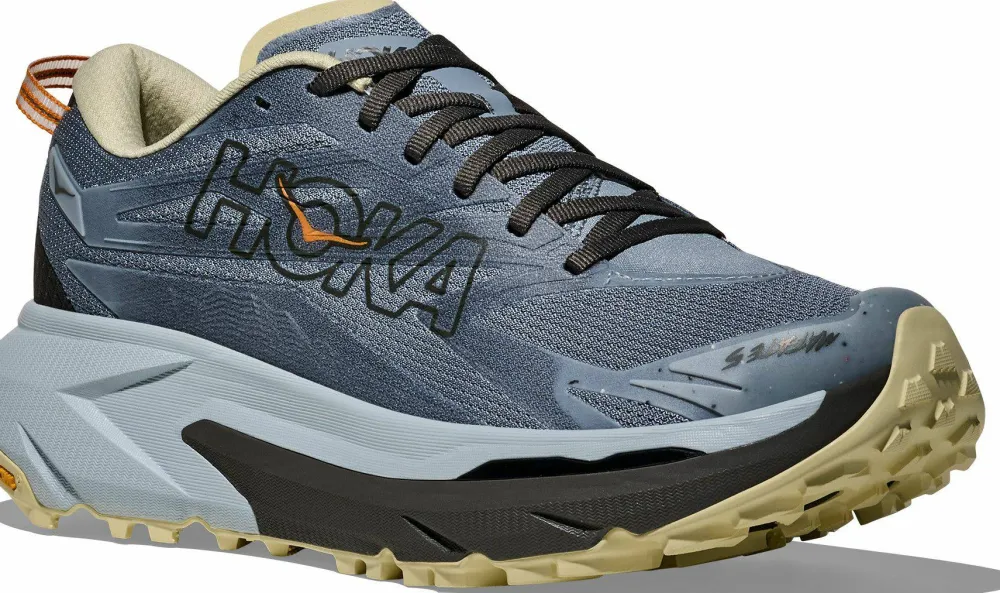 Hoka Men's Mafate 5 Mineral Blue/Washed Blue Sale