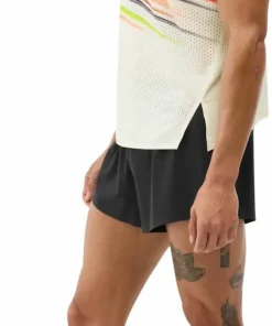 Hoka Men's Race Day Singlet Alabaster Flare