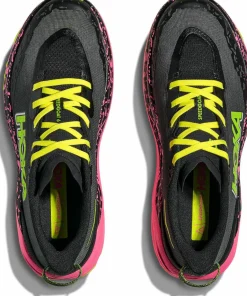 Hoka Men's Speedgoat 6 Black/Neon Rose