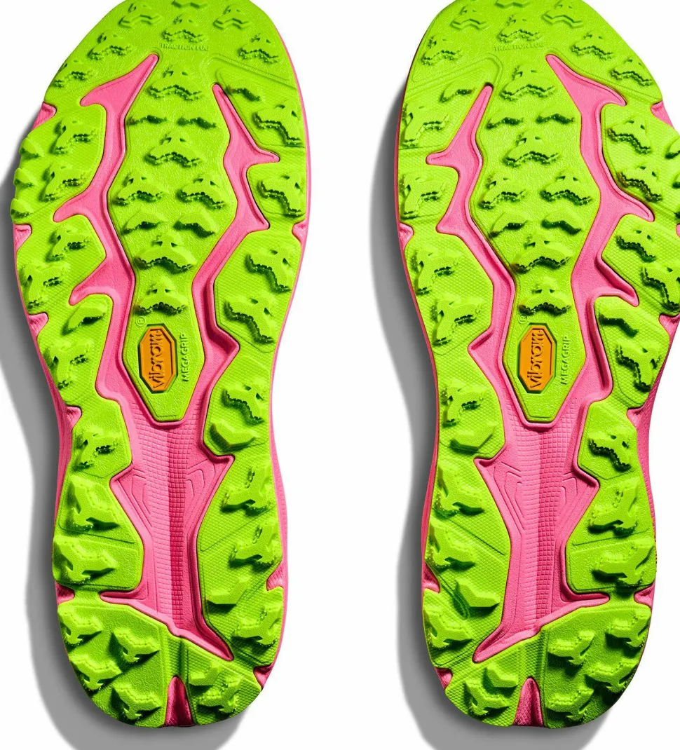 Hoka Men's Speedgoat 6 Black/Neon Rose