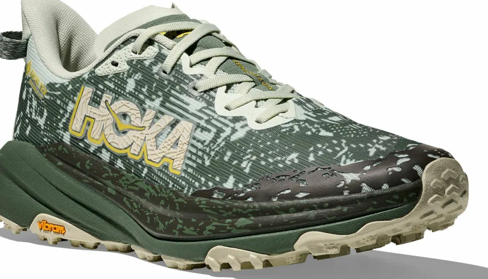 Hoka Men's Speedgoat 6 GORE-TEX Sea Glass/Fern Hot