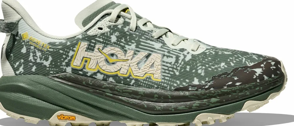 Hoka Men's Speedgoat 6 GORE-TEX Sea Glass/Fern Hot
