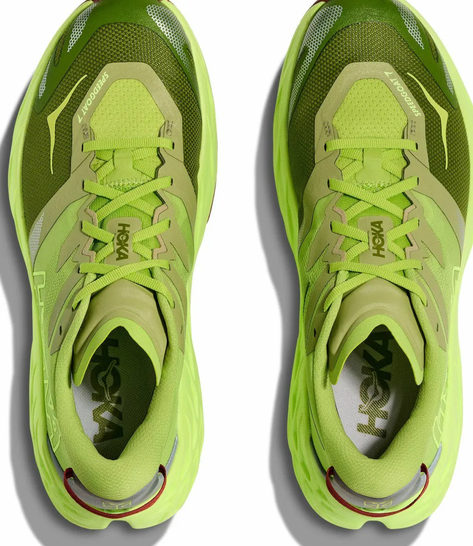 Hoka Men's Speedgoat 7 Kiwi/Neon Yuzu