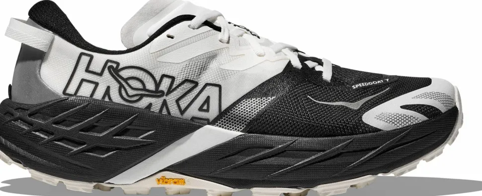 Hoka Men's Speedgoat 7 Wide Black/White