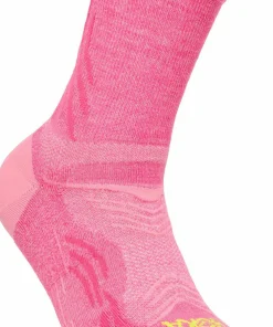 Hoka Unisex Bondi 9 Crew Run Sock Electric Rose New