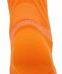 Hoka Unisex Bondi 9 Crew Run Sock Electric Tangerine Online