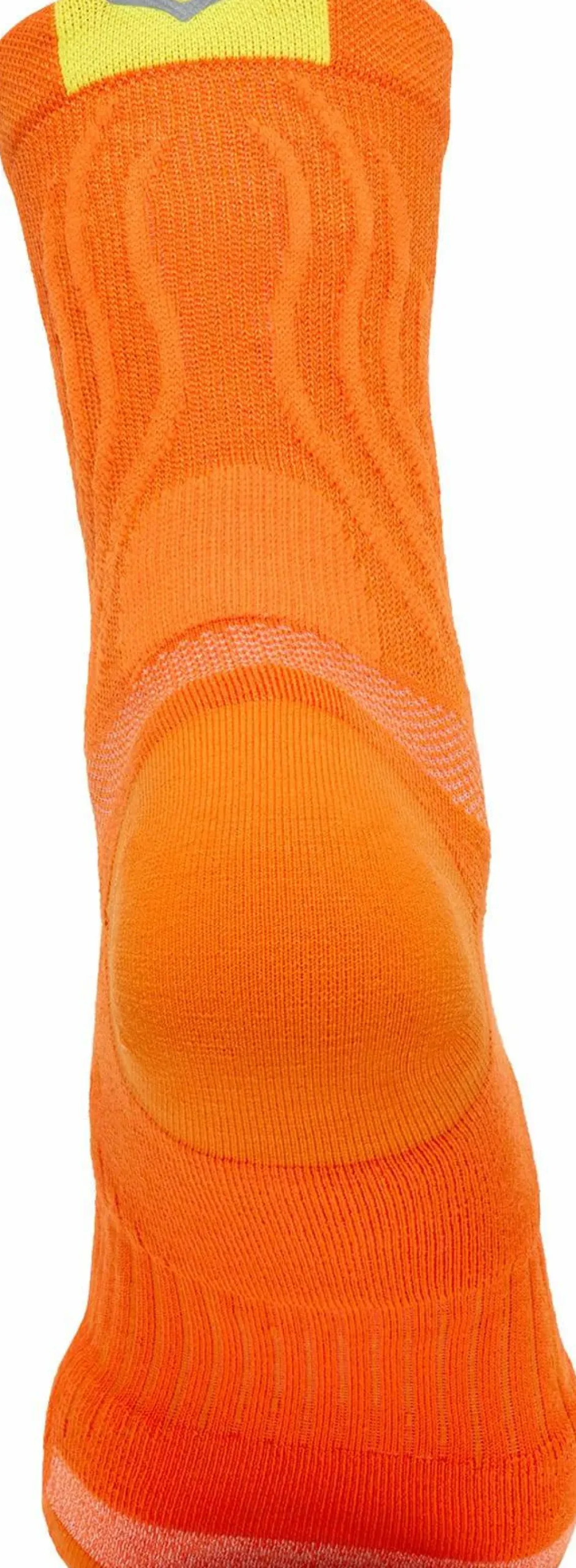 Hoka Unisex Bondi 9 Crew Run Sock Electric Tangerine Online