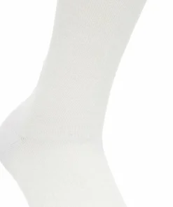Hoka Unisex Clifton 10 Crew Run Sock White Outlet